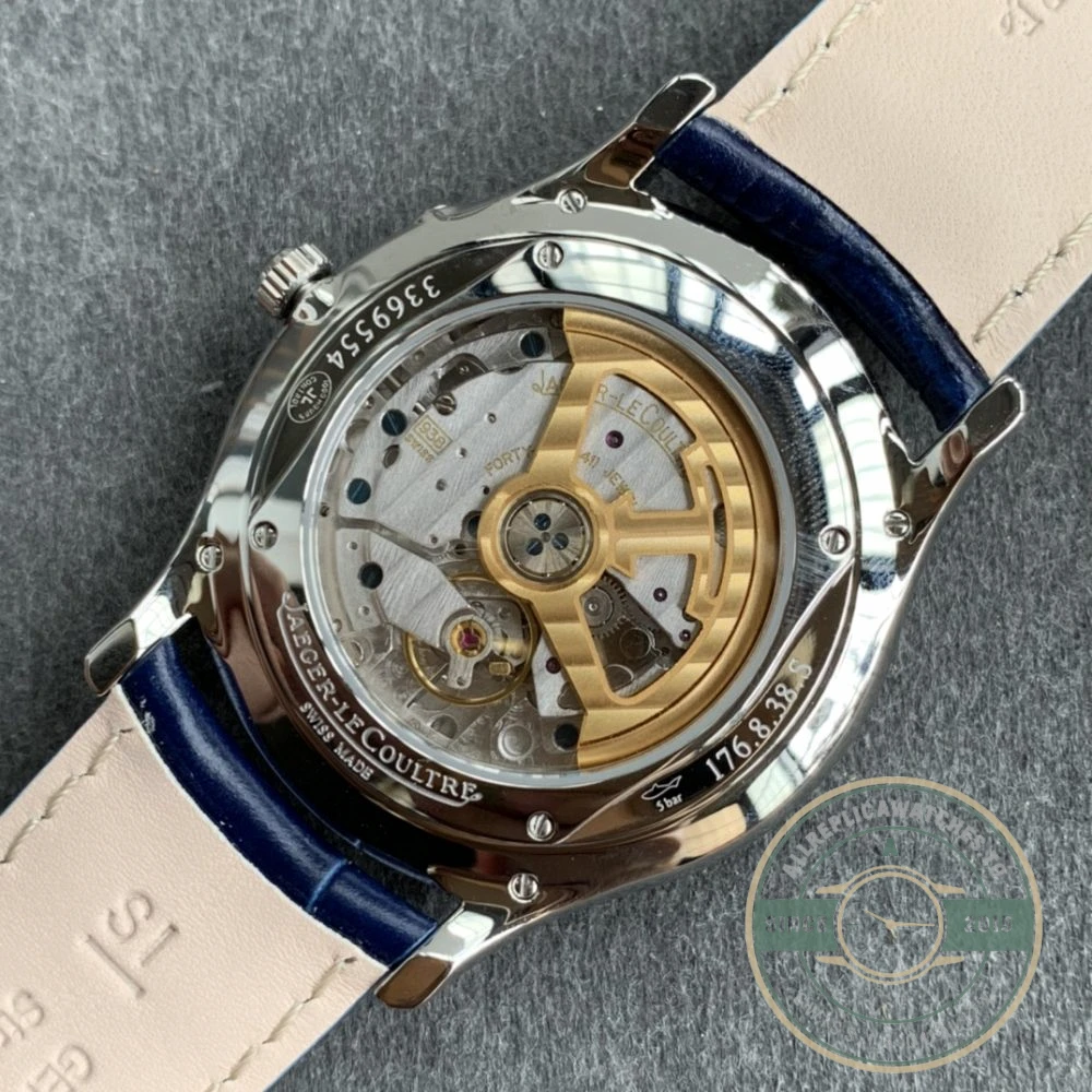 Replica Jaeger-LeCoultre Master Ultra Thin Réserve de Marche Blue Dial - Budget Luxury Replica Watch