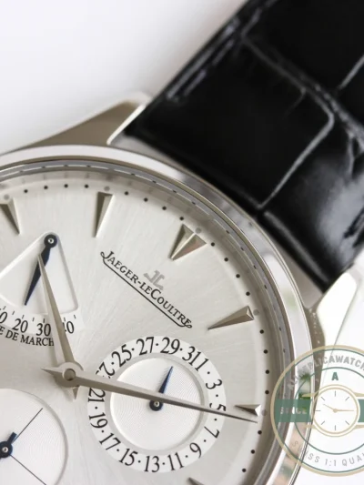 Replica Jaeger-LeCoultre Master Ultra Thin Réserve de Marche Silver Dial - Budget Luxury Replica Watch