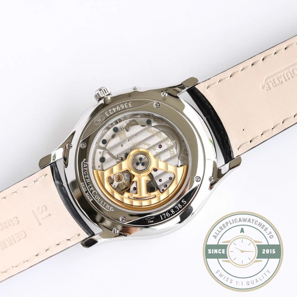 Replica Jaeger-LeCoultre Master Ultra Thin Réserve de Marche Silver Dial - Swiss-Made Clone Watch