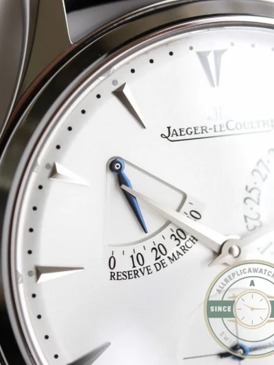 Replica Jaeger-LeCoultre Master Ultra Thin Réserve de Marche Silver Dial - Budget Luxury Replica Watch