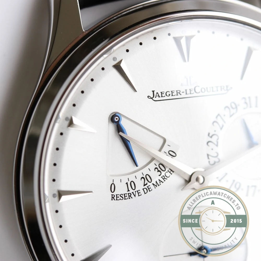 Replica Jaeger-LeCoultre Master Ultra Thin Réserve de Marche Silver Dial - Budget Luxury Replica Watch
