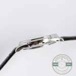 Three readouts of the Réserve de Marche replica: power reserve at 10, date at 2, seconds at 6