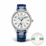 Steel Rendez-Vous on blue alligator with the crescent moon showing in the window