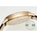Reverse profile with the engraved caseback rim and the polished lug flanks visible
