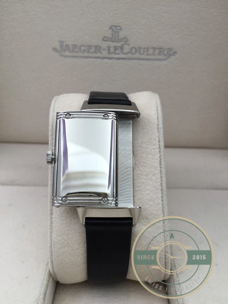 Replica Jaeger-LeCoultre Reverso 40mm x 20mm Black Dial - 1:1 Swiss Replica Watch
