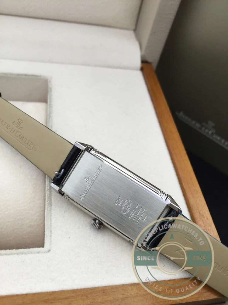 Replica Jaeger-LeCoultre Reverso 40mm x 20mm Black Dial - Budget Luxury Replica Watch