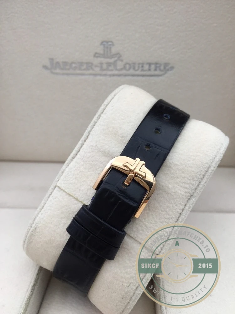 Replica Jaeger-LeCoultre Reverso Rose Gold Diamonds - Luxury Replica Watch