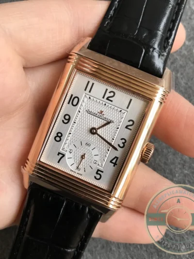 Replica Jaeger-LeCoultre Reverso Tribute A854A 30x47mm Rose Gold - Premium Super Clone Watch