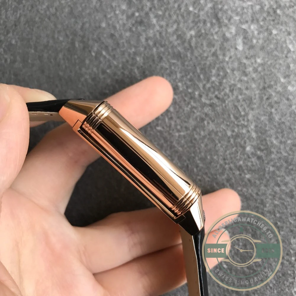 Replica Jaeger-LeCoultre Reverso Tribute A854A 30x47mm Rose Gold - Top-Tier Swiss Replica Watch