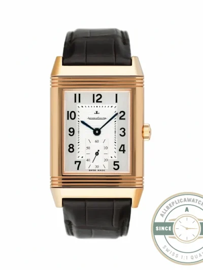 Replica Jaeger-LeCoultre Reverso Tribute A854A 30x47mm Rose Gold Square Dial - Best Quality Replica Watch