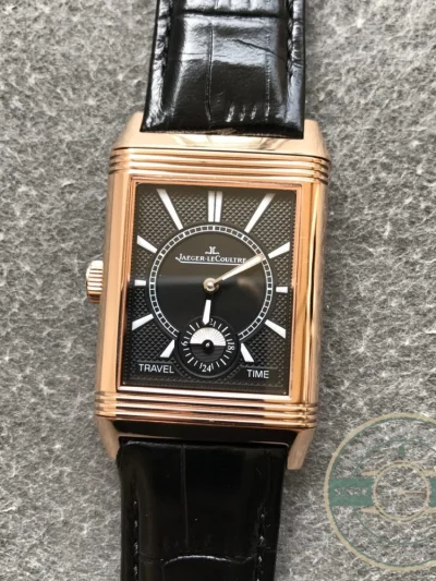 Replica Jaeger-LeCoultre Reverso Tribute A854A 30x47mm Rose Gold Square Dial - 1:1 Swiss Replica Watch