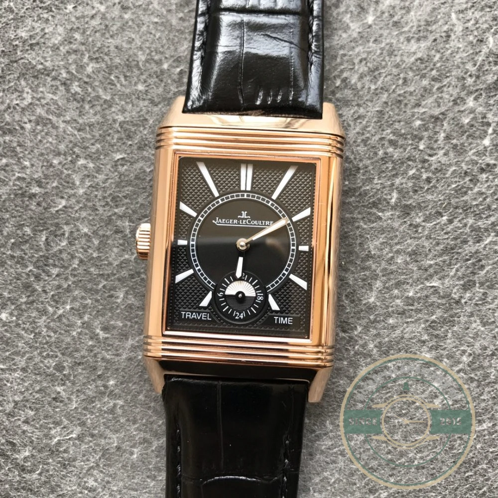 Replica Jaeger-LeCoultre Reverso Tribute A854A 30x47mm Rose Gold Square Dial - 1:1 Swiss Replica Watch