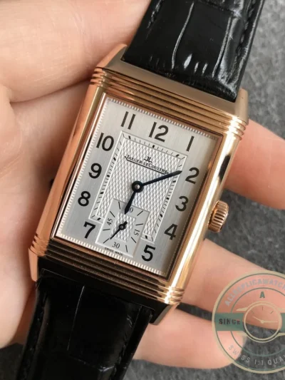 Replica Jaeger-LeCoultre Reverso Tribute A854A 30x47mm Rose Gold Square Dial - Best Quality Replica Watch