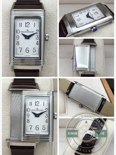 Replica Jaeger-LeCoultre Reverso White Dial 40mm x 20mm - Swiss-Made Clone Watch