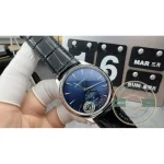 Side profile of the 39 mm steel case, showing the 9.9 mm height of the Moon 39