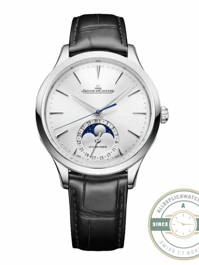 Replica Jaeger-LeCoultre Ultra-Thin Master Series 1368482 Blue Strap - Best Quality Replica Watch