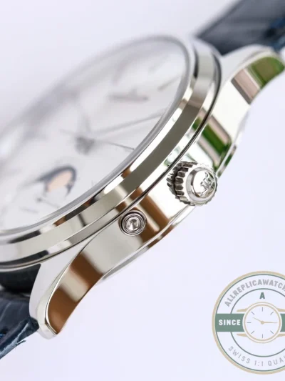 Replica Jaeger-LeCoultre Ultra-Thin Master Series 1368482 Blue Strap - Affordable Luxury Replica Timepiece