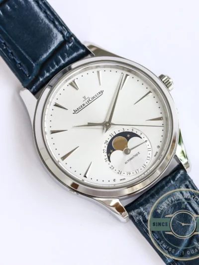 Replica Jaeger-LeCoultre Ultra-Thin Master Series 1368482 Blue Strap - 1:1 Swiss Replica Watch