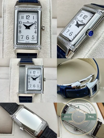 Replica Jaeger-LeCoultre Women’s Reversible White Dial - Swiss Movement Replica Watch