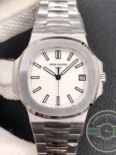 Replica Nautilus 5711/1A-011 Patek Philippe 40 mm, Stainless Steel, White Dial - Best Quality Replica Watch