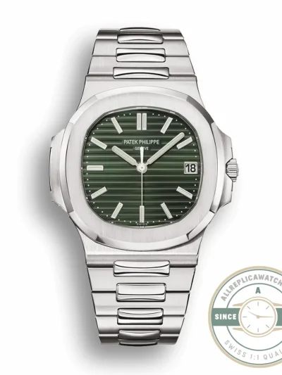 Replica Nautilus 5711/1A 40 mm, Stainless Steel Green Dial - Swiss-Made Clone Watch