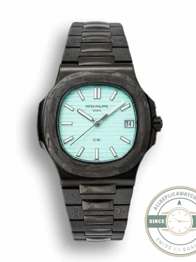 Replica Nautilus 5711/1A Patek Philippe Carbon 40 mm, Black Carbon - Budget Luxury Replica Watch