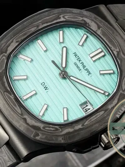 Replica Nautilus 5711/1A Patek Philippe Carbon 40 mm, Black Carbon - Luxury Replica Watch