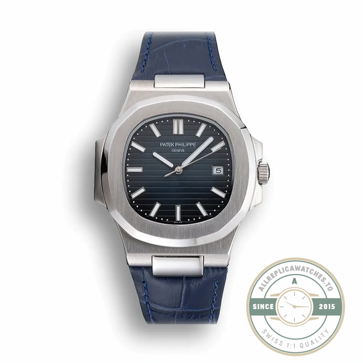 Replica Nautilus 5711/1P Patek Philippe Dial Black 40 mm, Stainless Steel - Budget Luxury Replica Watch