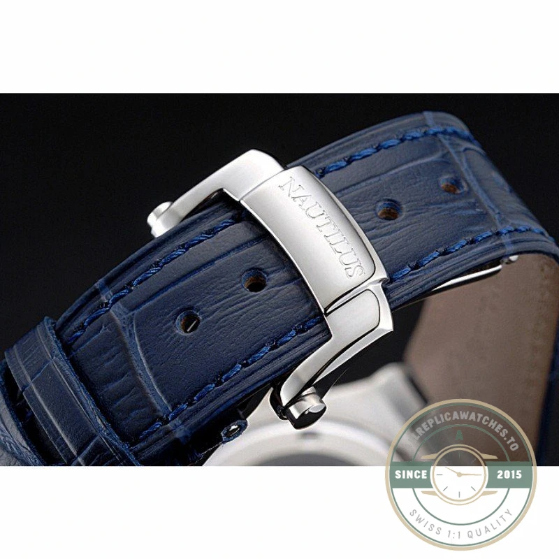 Replica Nautilus 5711/1P Patek Philippe Dial Black 40 mm, Stainless Steel - Swiss Movement Replica Watch