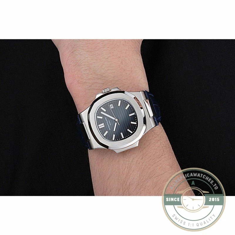 Replica Nautilus 5711/1P Patek Philippe Dial Black 40 mm, Stainless Steel - Budget Luxury Replica Watch