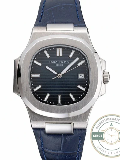 Replica Nautilus 5711/1P Patek Philippe Dial Black 40 mm, Stainless Steel - Swiss Movement Replica Watch