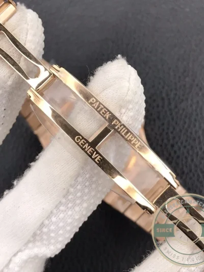 Replica Nautilus 5711/1R-001 Patek Philippe 40 mm, Rose Gold, Brown Dial - Factory Super Clone Watch