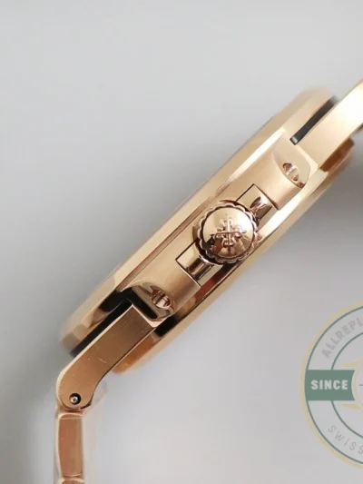 Replica Nautilus 5711/1R-001 Patek Philippe 40 mm, Rose Gold, Grey Dial - Swiss-Made Clone Watch