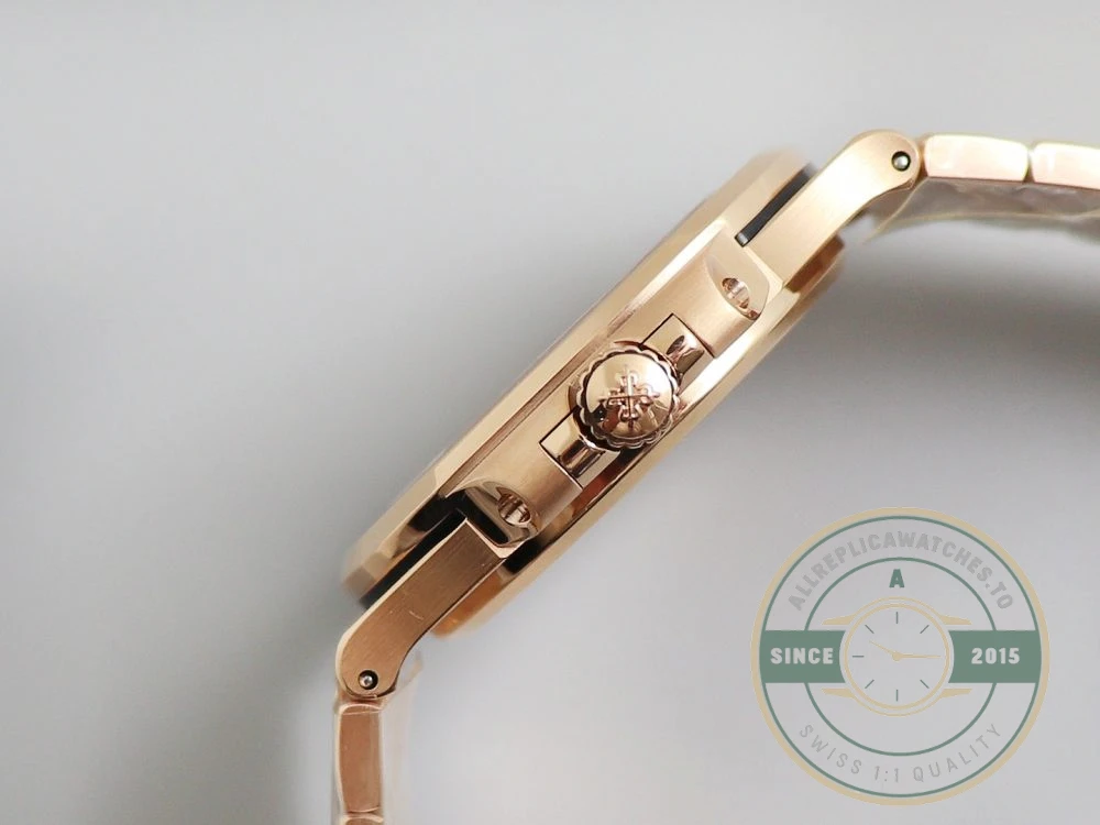 Replica Nautilus 5711/1R-001 Patek Philippe 40 mm, Rose Gold, Grey Dial - Swiss-Made Clone Watch
