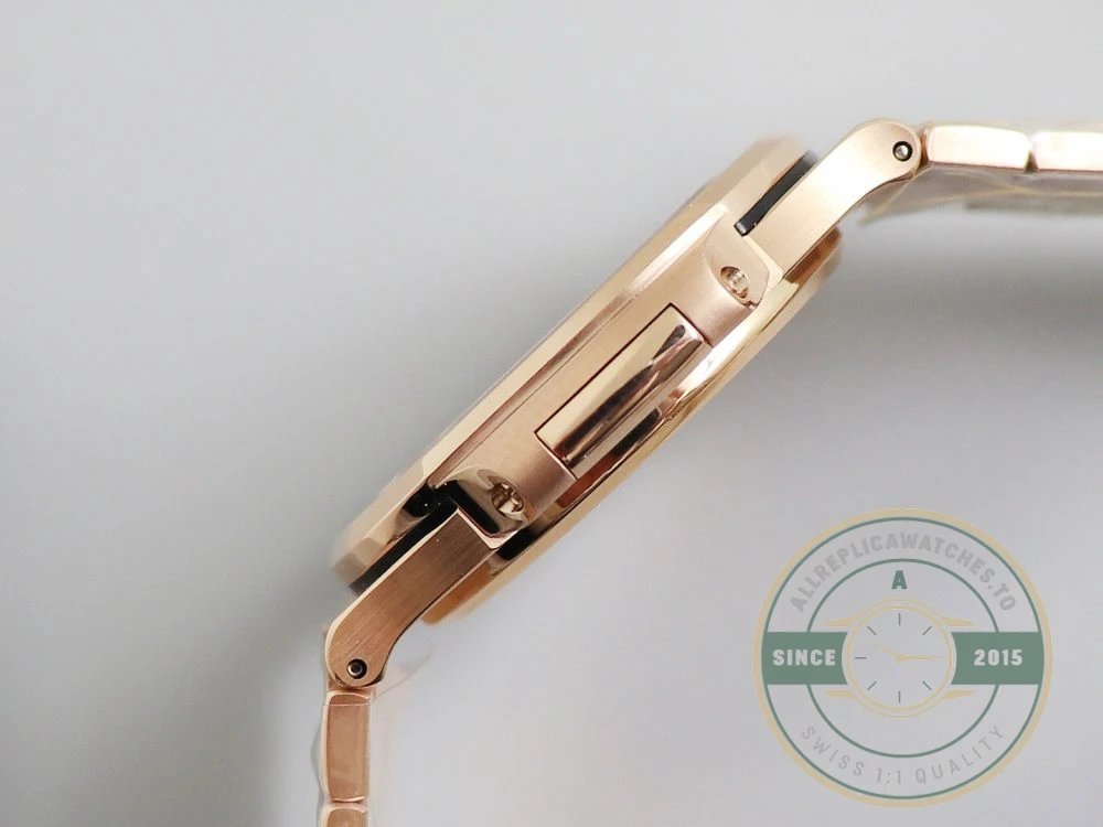 Replica Nautilus 5711/1R-001 Patek Philippe 40 mm, Rose Gold, Grey Dial - Affordable Super Clone Watch