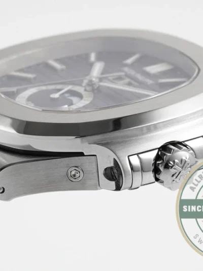 Replica Nautilus 5726/1A Annual Calendar, Moon phases 40.5 mm, Steel, Black Dial - 1:1 Swiss Replica Watch