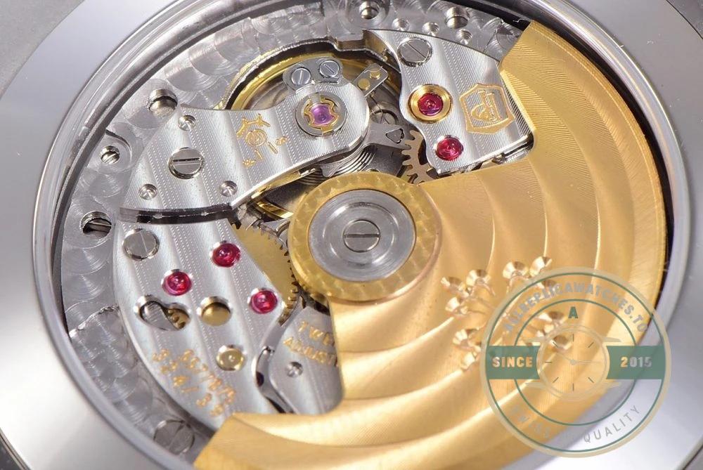 Replica Nautilus 5726A-001 Patek Philippe Annual Calendar, Moon phases. 40.5 mm, Steel, Dark Dial - Premium Super Clone Watch