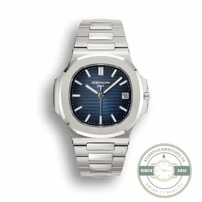 Replica Nautilus 5811/1G-001 Patek Philippe Date, Sweep seconds 41 mm, White gold - 1:1 Swiss Replica Watch