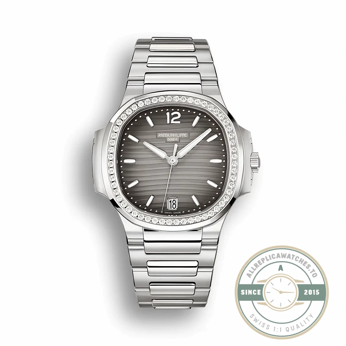 Replica Nautilus 7118/1200A-011 Patek Philippe “Ladies Automatic” 35.2 mm, Steel - Premium Super Clone Watch