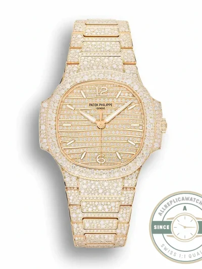 Replica Nautilus 7118/1450R-001 Patek Philippe “Ladies Automatic” 35.2 mm, Rose gold - Factory Super Clone Watch