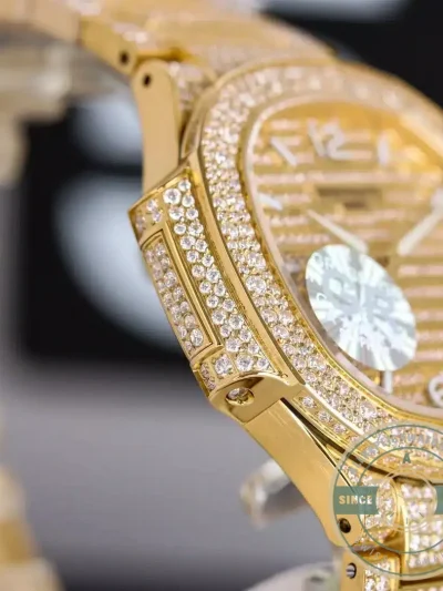 Replica Nautilus 7118/1450R-001 Patek Philippe “Ladies Automatic” 35.2 mm, Rose gold - Affordable Super Clone Watch