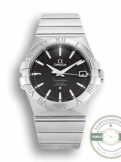 Replica Omega Constellation Black Dial 38mm 123.10.38.21.01.001 - Best Quality Replica Watch