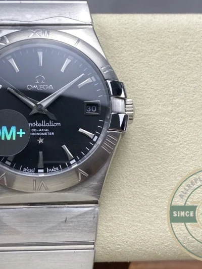 Replica Omega Constellation Black Dial 38mm 123.10.38.21.01.001 - Affordable Luxury Replica Timepiece