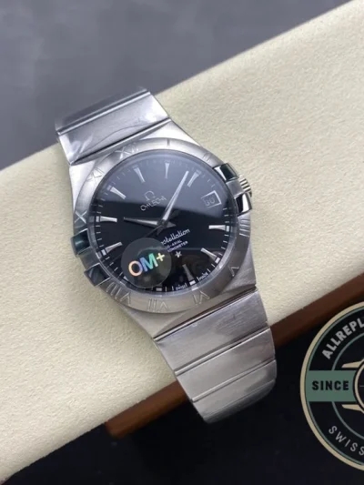 Replica Omega Constellation Black Dial 38mm 123.10.38.21.01.001 - Top-Tier Swiss Replica Watch