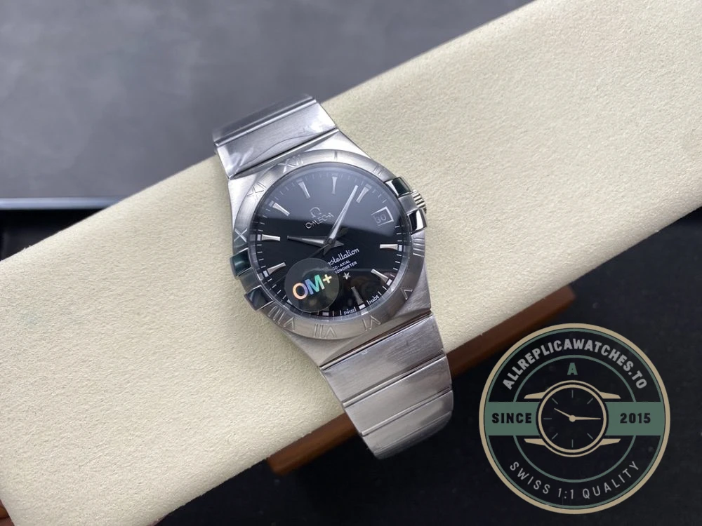 Replica Omega Constellation Black Dial 38mm 123.10.38.21.01.001 - Top-Tier Swiss Replica Watch