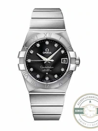 Replica Omega Constellation Black Dial 38mm 123.10.38.21.51.001 - Swiss-Made Clone Watch