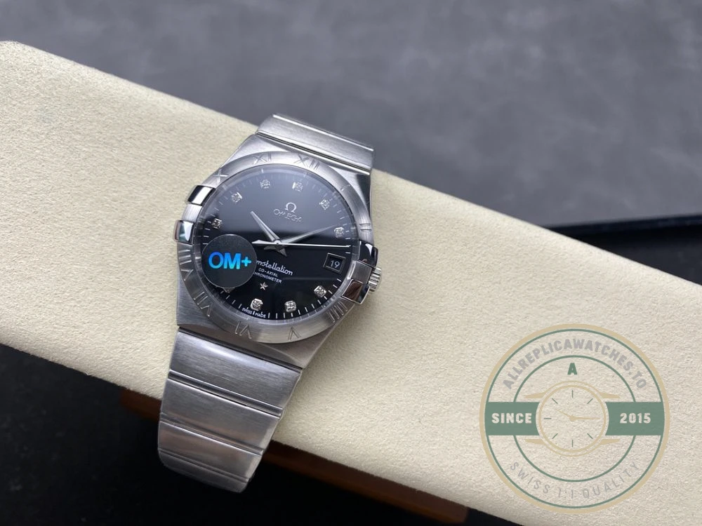 Replica Omega Constellation Black Dial 38mm 123.10.38.21.51.001 - Swiss-Made Clone Watch