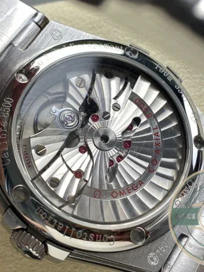 Replica Omega Constellation Black Dial 38mm 123.10.38.21.51.001 - Swiss Movement Replica Watch