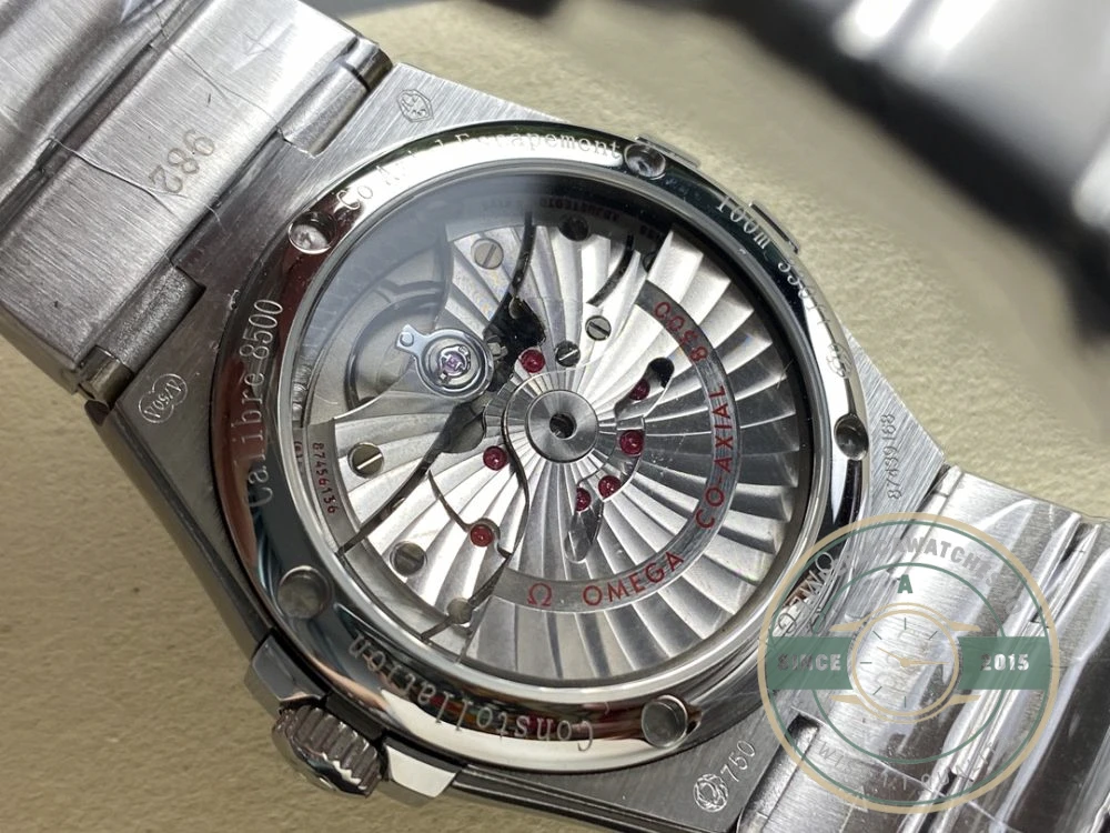 Replica Omega Constellation Black Dial 38mm 123.10.38.21.51.001 - Swiss Movement Replica Watch