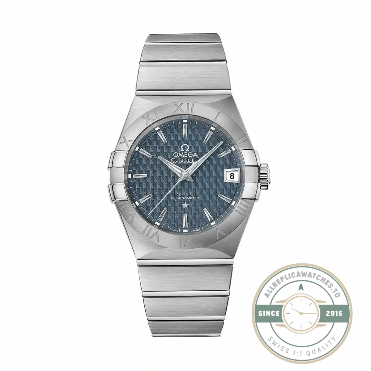 Replica Omega Constellation Blue Dial 38mm 123.10.38.21.03.001 - Factory Super Clone Watch
